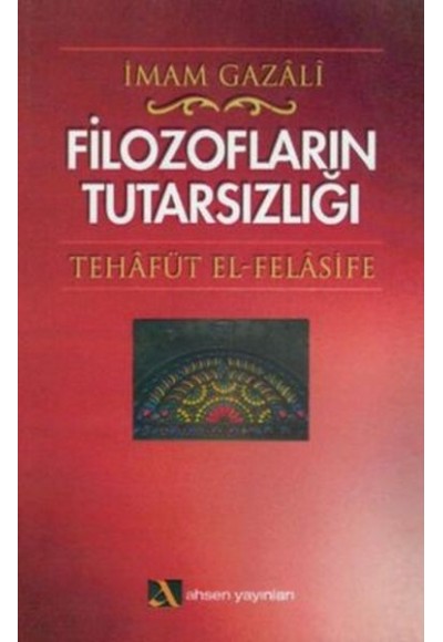 Filozofların Tutarsızlığı