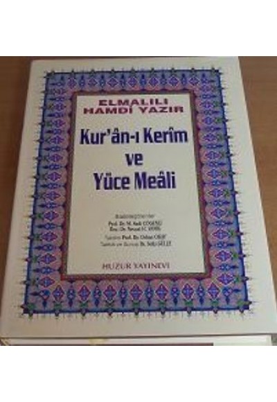 Cami Boy Kur’an-ı Kerim ve Yüce Meali (Hafız Osman Hattı)