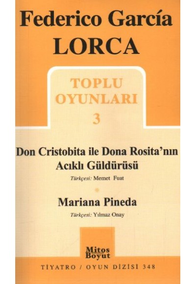 Toplu Oyunları 3 Don Cristobita ile Dona Rosita'nın Acıklı Güldürüsü (348)