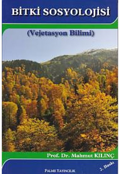 Bitki Sosyolojisi (Vejetasyon Bilimi)