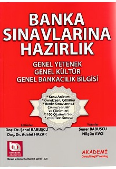 Banka Sınavlarına Hazırlık (GY-GK-Genel Bankacılık Bilgisi)