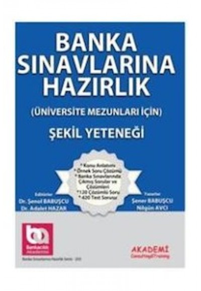 Banka Sınavlarına Hazırlık- Şekil Yeteneği- (Üniversite Mezunları İçin)