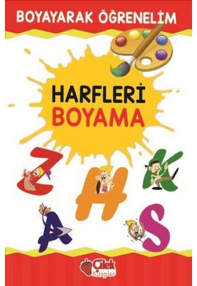 Boyayarak Öğrenelim - Harfleri Boyama