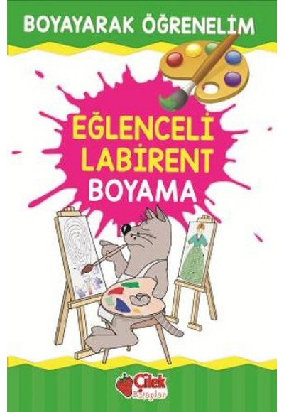 Boyayarak Öğrenelim - Eğlenceli Labirent Boyama