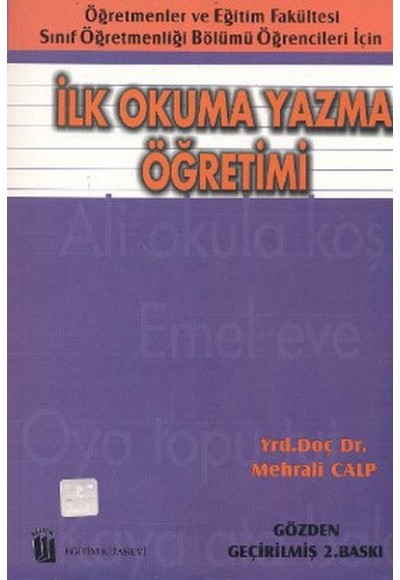 İlk Okuma Yazma Öğretimi