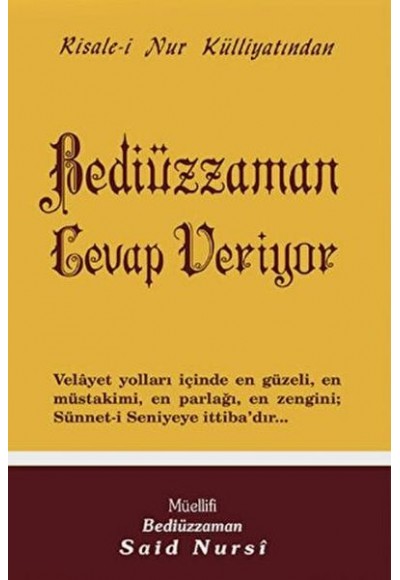 Bediüzzaman Cevap Veriyor Normal Boy