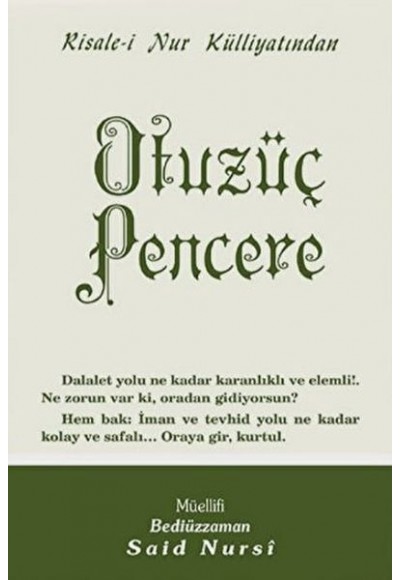 Otuzüç Pencere Normal Boy