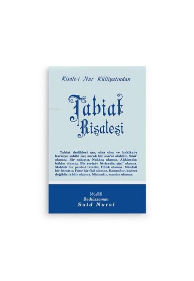 Tabiat Risalesi