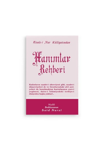 Hanımlar Rehberi Cep Boy