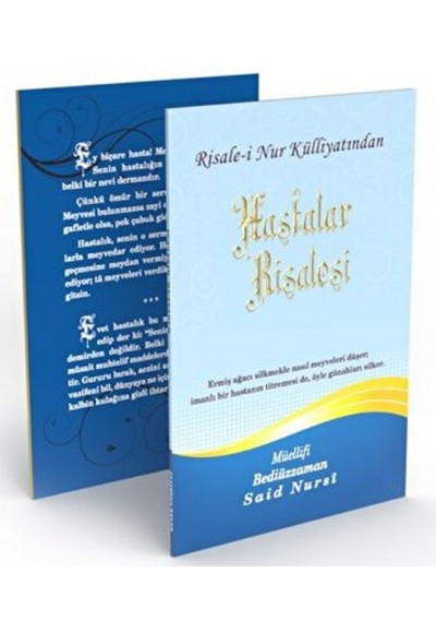 Hastalar Risalesi Büyük Boy