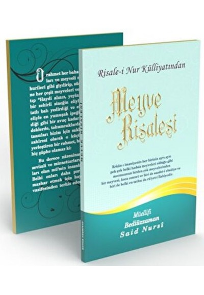 Meyve Risalesi Büyük Boy