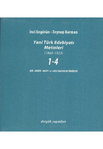 Yeni Türk Edebiyatı Metinleri (5 Cilt Takım)