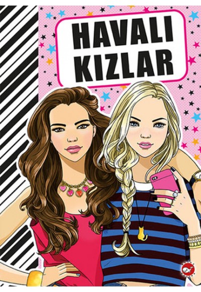 Havalı Kızlar Boyama Kitabı