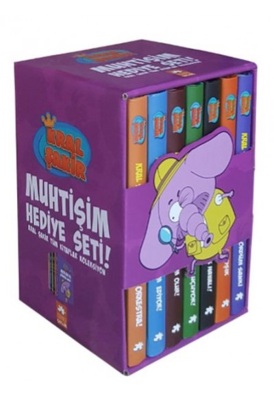 Kral Şakir Seti Mor - 7 Kitap Takım