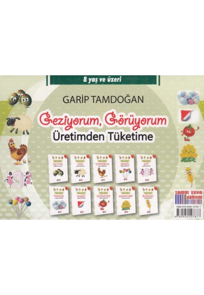 Geziyorum, Görüyorum Üretimden Tüketime (10 Kitap)