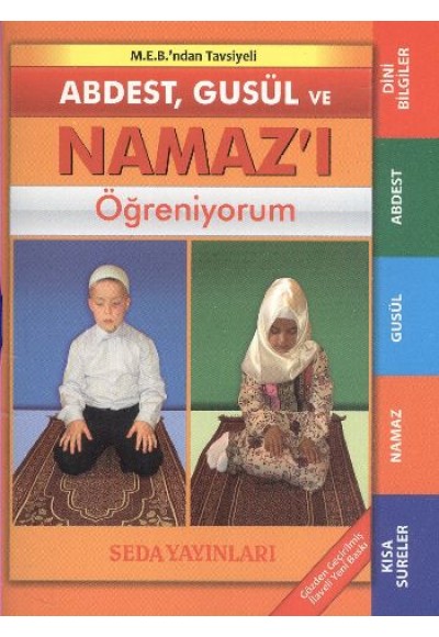 Abdest Gusül ve Namazı Öğreniyorum Cep Boy