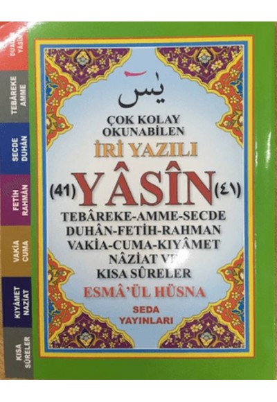 Çok Kolay Okunabilen İri Yazılı 41 Yasin (Çanto Boy, Kod: 165)