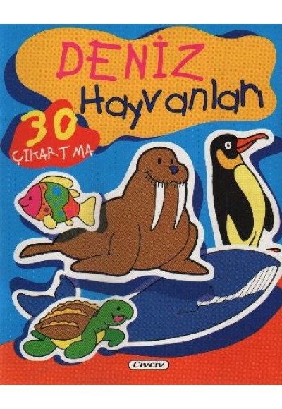 Deniz Hayvanları (30 Çıkartma)
