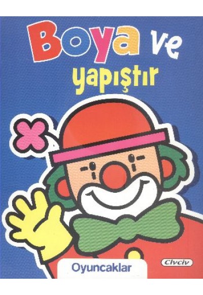 Boya Ve Yapıştır Oyuncaklar