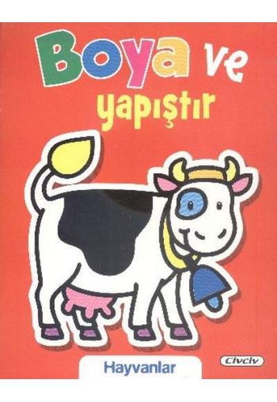 Boya Ve Yapıştır Hayvanlar