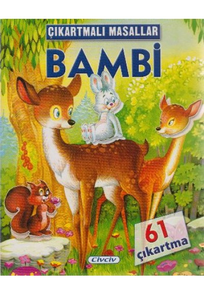 Çıkartmalı Masallar - Bambi