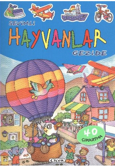 Sevimli Hayvanlar Gezide 40 Çıkartma