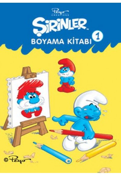 Şirinler Boyama Kitabı 1