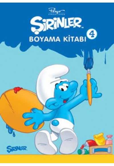 Şirinler Boyama Kitabı 4