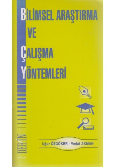 Bilimsel Araştırma ve Çalışma Yöntemleri