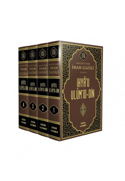 İhya’u Ulüm’id-Din - 4 Kitap Takım Kutulu