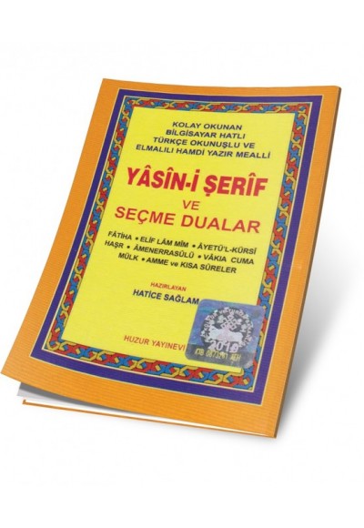 Huzur Seçme Dualı Yasin-İ Şerif Cep Boy