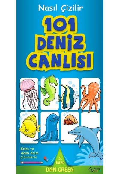 101 Deniz Canlısı  Nasıl Çizilir - 3. Kitap