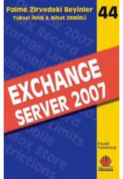 Exchange Server 2007 / Zirvedeki Beyinler 44