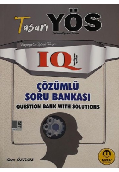 Tasarı YÖS IQ Çözümlü Soru Bankası (Yeni)