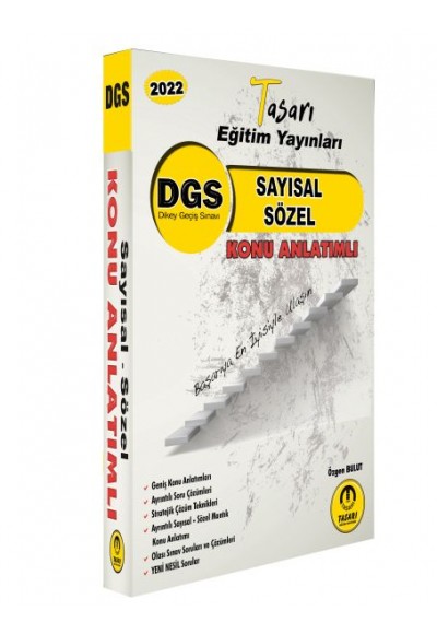Tasarı DGS Matematik Türkçe Konu Anlatımı - Tek Kitap