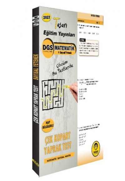 Tasarı DGS Matematik Yaprak Test