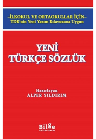 Yeni Türkçe Sözlük İlk Öğretimler İçin