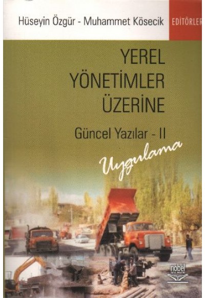 Yerel Yönetimler Üzerine Güncel Yazılar 2