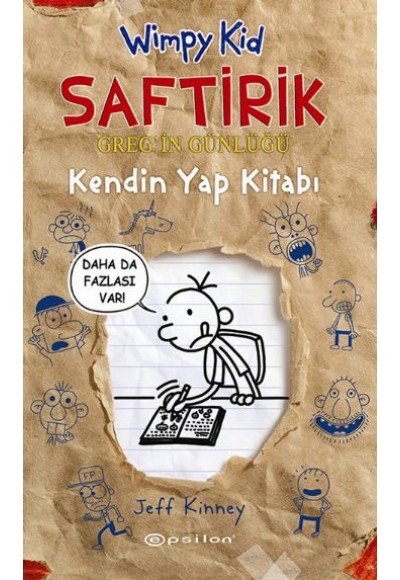 Kendin Yap Kitabı - Saftirik Greg’in Günlüğü - Ciltli