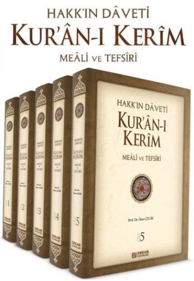 Hakk'ın Daveti Kur'an-ı Kerim Meali ve Tefsiri (5 Cilt Takım)