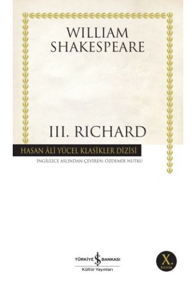 III. Richard - Hasan Ali Yücel Klasikleri