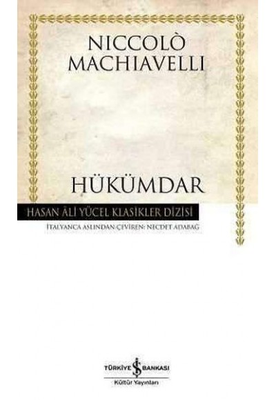 Hükümdar - Hasan Ali Yücel Klasikleri (Ciltli)