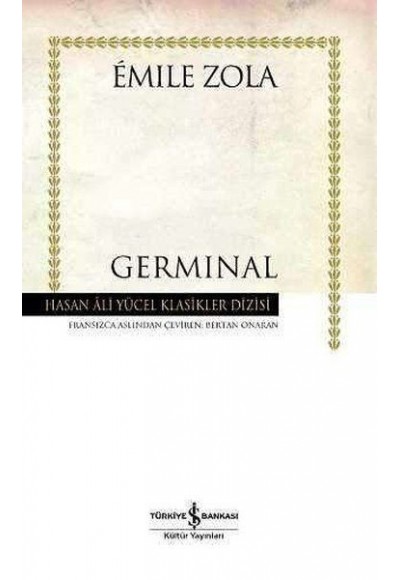 Germinal Hasan Ali Yücel Klasikleri - Ciltli