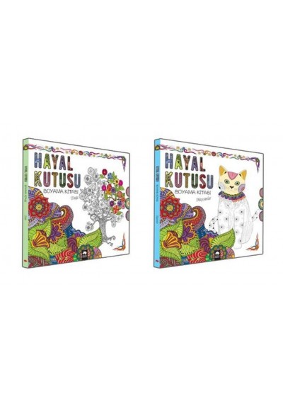 Hayal Kutusu Boyama Seti (2 Kitap Takım)