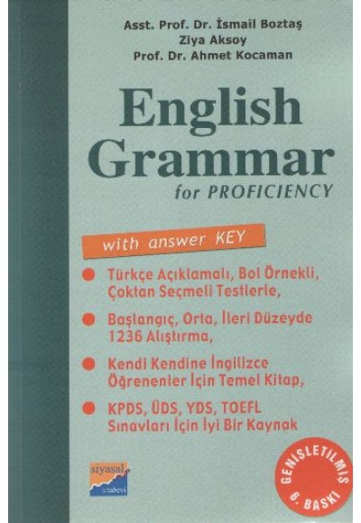 English Grammar for Proficiency (+Cevap Anahtarı)