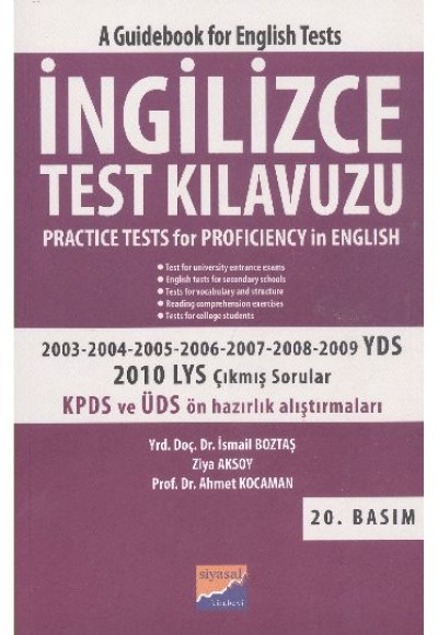 İngilizce Test Kılavuzu - Practice Tests for Proficiency in English