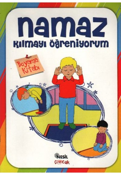 Namaz Kılmayı Öğreniyorum  Erkek - Boyama
