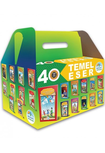 Çocuk Klasikleri Seti (40 Kitap) 100 Temel Eserden Seçmeler