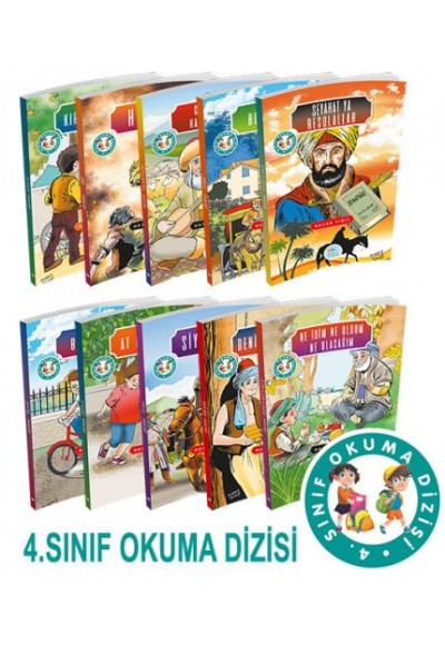 4. Sınıf Okuma Dizisi (10 Kitap Takım)