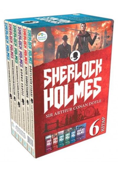 Sherlock Holmes 6 Kitap Takım Kutulu